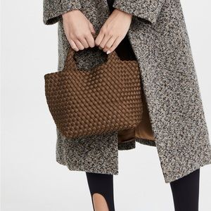 Naghedi St Barthes Mini in Mink Tote Crossbody with Pouch